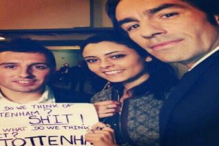 Cazorla se burla del Tottenham