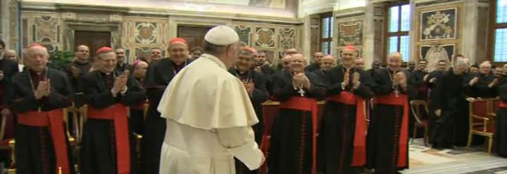 El Papa pide a la Congregación de la ortodoxia que se rija por "la praxis de la colegialidad y del diálogo"