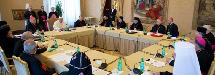 Francisco alienta a avanzar en el ecumenismo