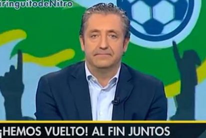 Pedrerol con un recadito: "Ya imagin&aacute;is lo que siento por vosotros [jefes de Intereconom&iacute;a]"