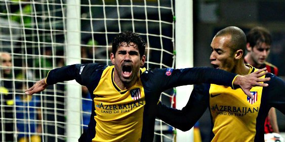 El Atl&eacute;tico de Madrid bate al Milan en su basti&oacute;n de San Siro y est&aacute; ya casi en los 'Courtois' de final de la Champions