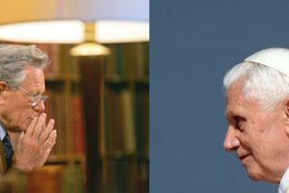 Ratzinger se confiesa a Hans Küng: "Mi única y última tarea es sostener a Francisco"