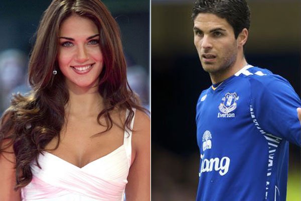 Mikel Arteta, el entrenador espa&ntilde;ol de moda en la Premier, tiene una pareja tan famosa como olvidada