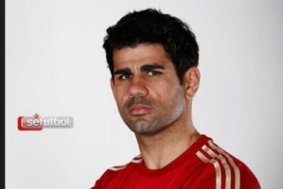 As&iacute; luce Diego Costa 'La Roja'