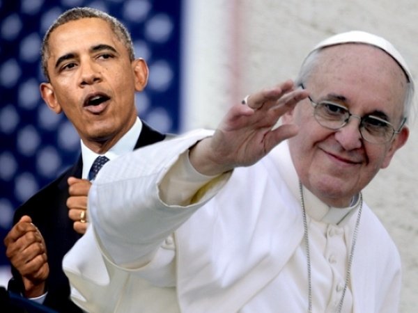 Primer encuentro de Francisco con Obama