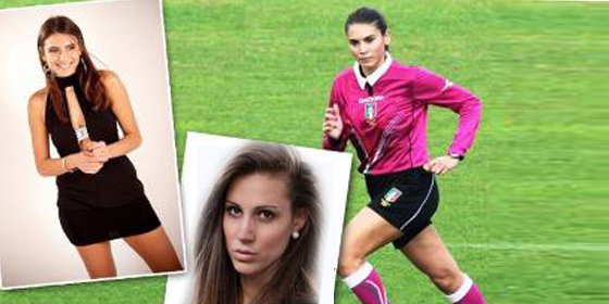 El &aacute;rbitro m&aacute;s sexy del f&uacute;tbol italiano