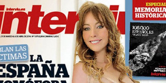 La actriz Cristina Goyanes se desnuda y recita versos er&oacute;ticos para 'Intervi&uacute;'