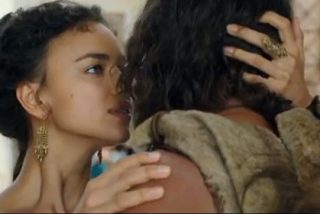 Pimeras im&aacute;genes del debut de Irina como actriz en Hollywood