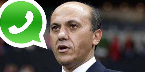 Filtran el estado de Whatsapp de Del Nido