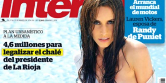 La mujer de un piloto de Moto GP ense&ntilde;a sus 'encantos' en Intervi&uacute;