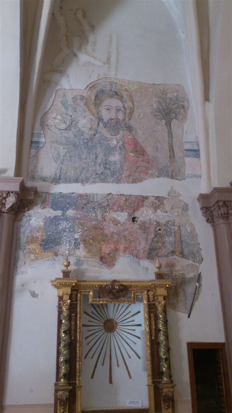Pinturas del siglo XVII en la iglesia de Moral de Calatrava