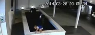 [V&iacute;deo] La lucha contra la muerte de un beb&eacute; que cae a una piscina y a quien nadie ve