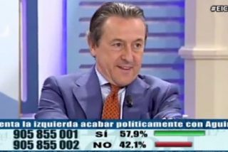 Hermann Tertsch: "Entiendo que Aguirre se fuera por lo que se estaba preparando all&iacute;, las c&aacute;maras de 'El Intermedio' y Cuatro, gentuza con programas para linchar que necesitan im&aacute;genes"