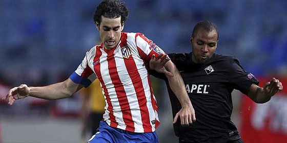 Simeone trata de convencerlo para que renueve