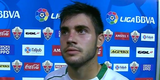 Da por hecho que cambiar&aacute; el Elche por el Valencia