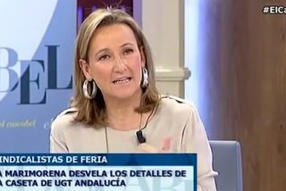 Isabel Dur&aacute;n: "UGT echa a gente por falta de dinero, pero s&iacute; tiene para una caseta en la Feria de Abril"