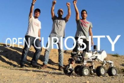 Cuatro aragoneses triunfan en la NASA con un robot marciano que si le da la gana baila hasta la jota