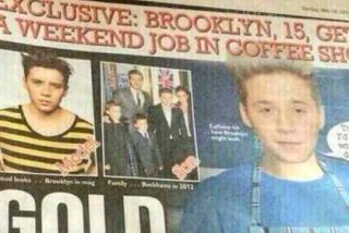 Beckham tiene que trabajar en un bar