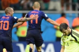 A punto de quebrar tras la goleada de Holanda a Espa&ntilde;a