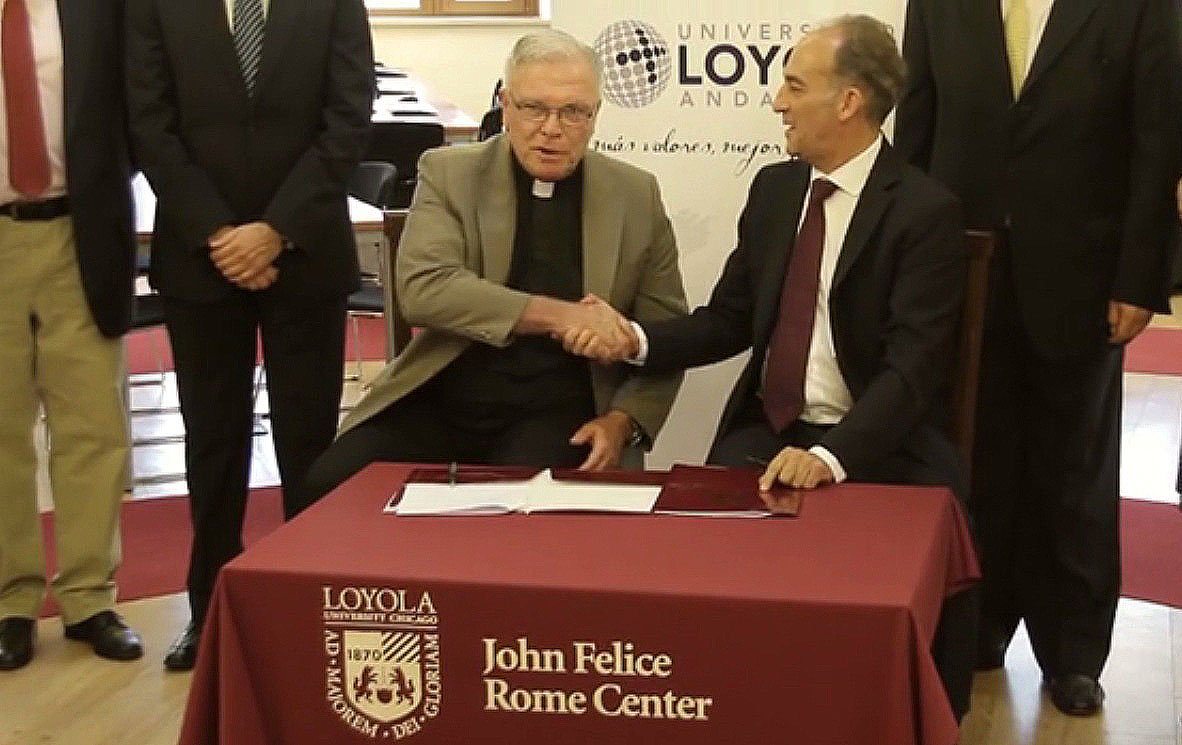 El Rector de Loyola Andalucía será Asesor Europeo de Loyola Chicago