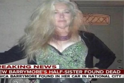Encuentran el cad&aacute;ver de la hermana de Drew Barrymore en un coche repleto de pastillas