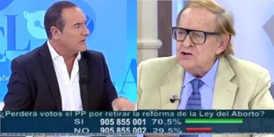 Antonio Jiménez y Ramón Tamames.