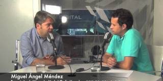 Miguel Ángel Méndez, presentador de 'Marcador Noche' (Radio Marca). 4-9-2014