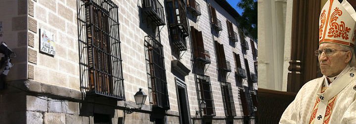 Rouco se encastilla en el palacio episcopal