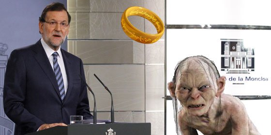 El PSOE presenta a Rajoy como Sauron: "Hay un anillo para controlarlos a todos, y est&aacute; en La Moncloa"