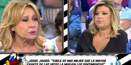 Terelu Campos le para los pies a Mila Xim&eacute;nez: "&iexcl;Hay cosas de ella que me hacen da&ntilde;o!"