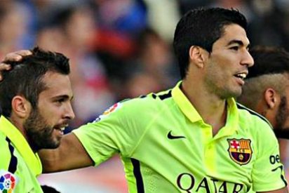 El Bar&ccedil;a se salva por los pelos en Almeria, gracias a Su&aacute;rez y Neymar