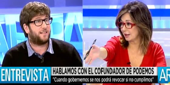 Ana Rosa pone en su sitio a Urb&aacute;n (Podemos): "Nosotros vivimos la Transici&oacute;n, no dig&aacute;is que inventasteis la democracia"