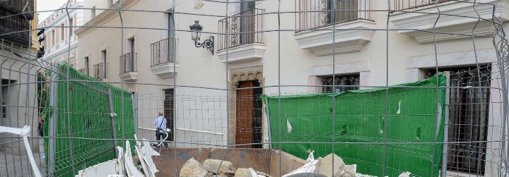 La vivienda del palacio episcopal de Badajoz tiene 300 metros cuadrados