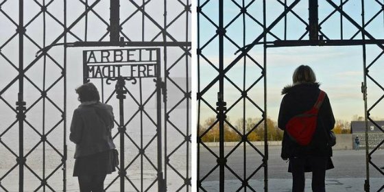 Roban la puerta del campo de concentraci&oacute;n nazi de Dachau: "El trabajo os har&aacute; libres"