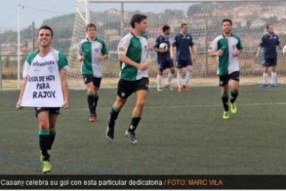 Aprovecha el 9-N para dedicar su gol a Rajoy