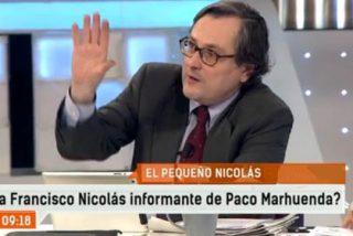 Marhuenda le saca los ojos a Jesús Cacho (Vozpópuli) por decir que el Pequeño Nicolás era su informante