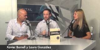 Xavier Borrell y Laura Gonz&aacute;lez, coordinador y prologuista de 'Todos son sospechosos'.
