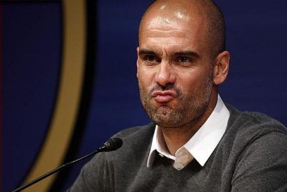 Guardiola 'la l&iacute;a' al hablar de la Independencia de Catalunya