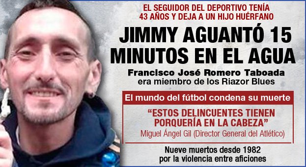 Los Riazor Blues aseguran que fueron "víctimas de una emboscada criminal" del Frente Atlético