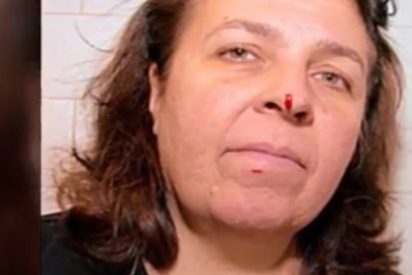 [V&iacute;deo] Un drone navide&ntilde;o le corta la punta de la nariz a una mujer en un restaurante