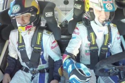 Neymar, copiloto del bicampeón del WRC Sébastien Ogier por Montserrat