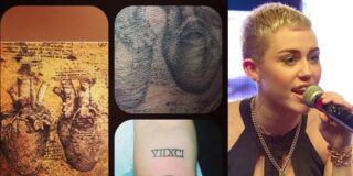 Miley Cyrus illuminati y sus tatuajes
