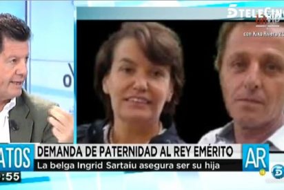 Alfonso Rojo sobre la que dice ser hija de Don Juan Carlos: "Tiene m&aacute;s cara que un saco de perras gordas"