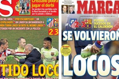 La prensa apalea al Atleti por su agresividad ante el Bar&ccedil;a y Juanma Rodr&iacute;guez se indigna: "Me averg&uuml;enzo de esta profesi&oacute;n"