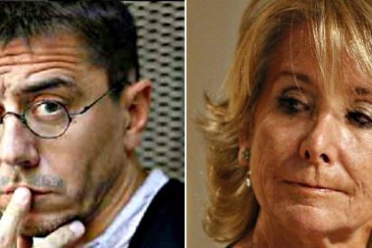 Juan Carlos Monedero, admirador del chavismo y socio de los ayatol&aacute;s, compara a Esperanza Aguirre con Marine Le Pen