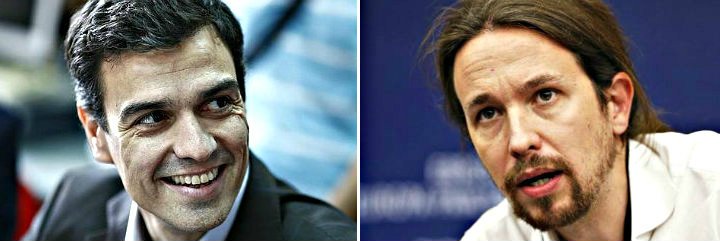 El encaje de bolillos de Pablo Iglesias o c&oacute;mo liar la marrana: &iexcl;No descarta pactar con PSOE!