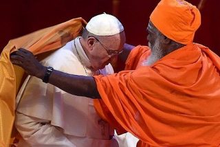 Triunfo del Papa en Sri Lanka