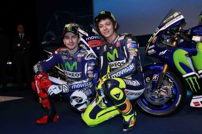 Jorge Lorenzo y Valentino Rossi