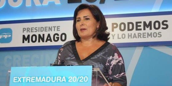 Francisca Rosa: "Extremadura es l&iacute;der en creaci&oacute;n de empresas"