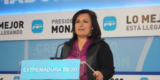 La portavoz popular, Francisca Rosa: "Nunca un gobierno ha devuelto tantos millones a los extremeños"